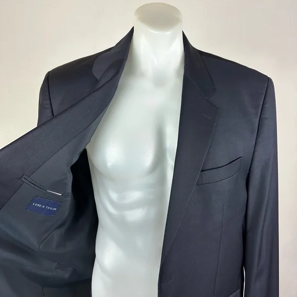 Ralph Lauren Coat-of-Arms Gold Button Sport Jacket Size 42L