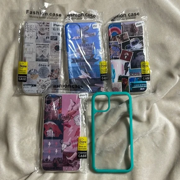 New set/5 phone cases for iPhone 11