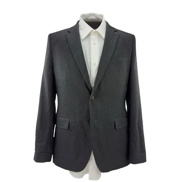 Ted Baker London Charcoal Birdseye‎ Blazer 2 Button Single Vent Men's Size 5