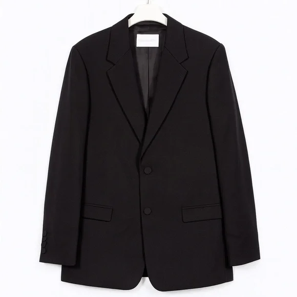 The Kooples 100% Wool Blazer Black Size 50 (US 40) NWT