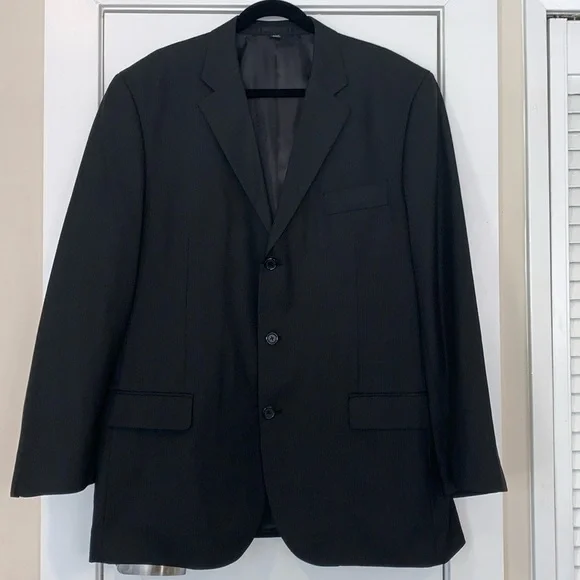 NWOT Alfani Pinstripe Suit Jacket Blazer XL