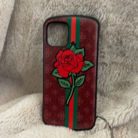 New Rose design phone case for iPhone 12