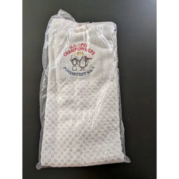 New‎ 2014 U.S. OPEN Member Commemorative Golf Bag Towel Pinehurst No.2
