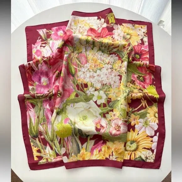 Boho Floral Scarf S75
