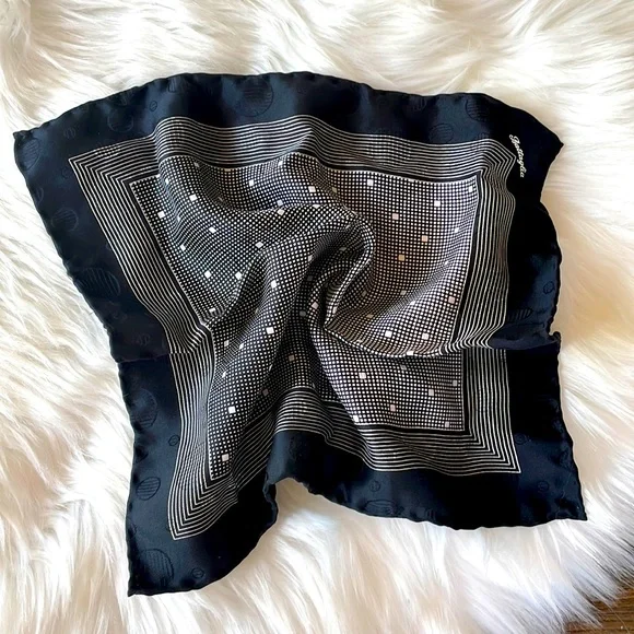 Battaglia silk handkerchief‎