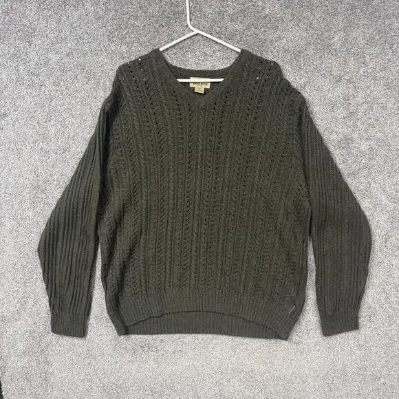 Woolrich Sweater XL Earthy Granola Boy Coastal Grandpacore Outdoorsy Heritage