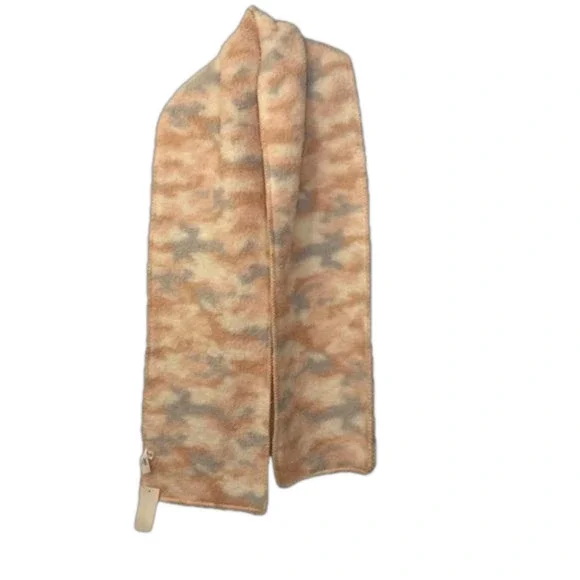 Jenni Multi Color Faux Fur Scarf Blush