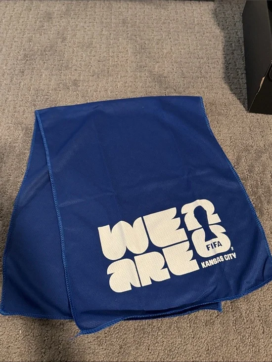 FIFA Kansas City Blue Cooling Towel