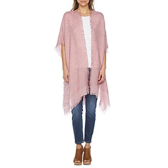 ⭐️Mixit Natural‎ Slub Wrap Lilias pink one size