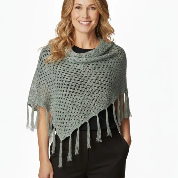 Lularoe‎ Sweater Poncho Cape Shawl Wrap SKUW594