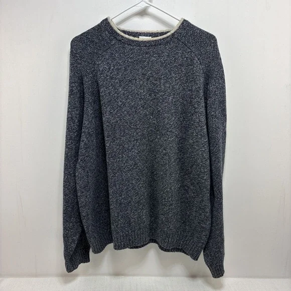 VTG Columbia Men's Cotton Crewneck Sweater Size XXL Fisherman‎ Cozy Marled Knit