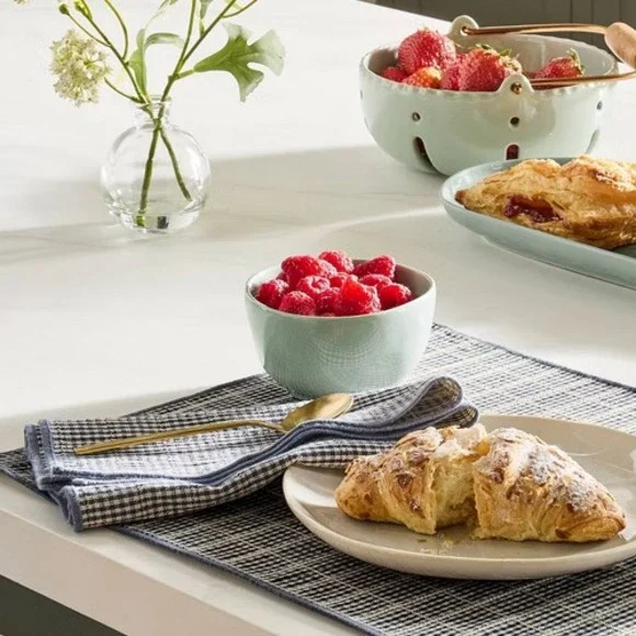 Hearth & Hand Magnolia Blue Bowls Set 4 Small Foundational Mini Fruit‎ Snack Nut