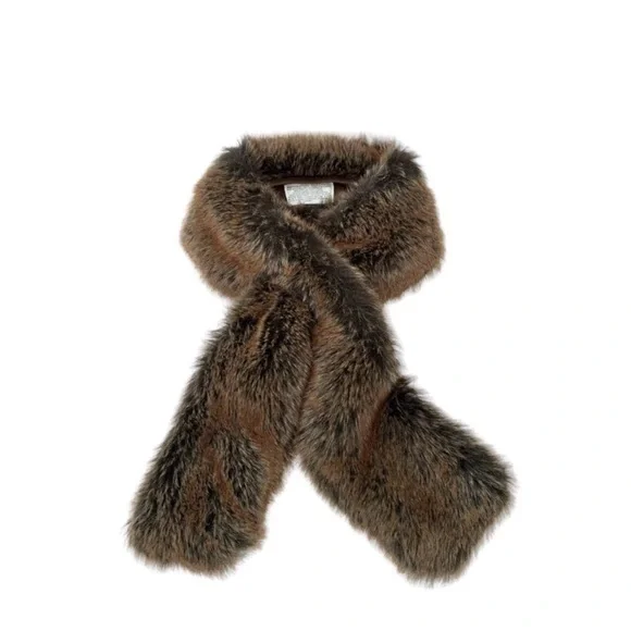 Restoration Hardware Mink Luxe Vegan‎ Faux Fur Scarf