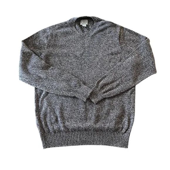 Men's St. John’s Bay Brown Cotton Sweater Size XL