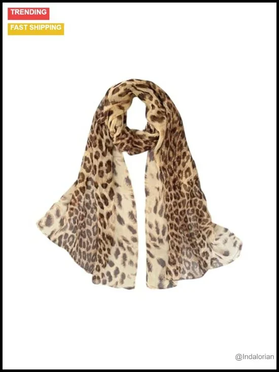 Lightweight Chiffon Fashion Scarf Shawl Wrap Versatile Women Accessory