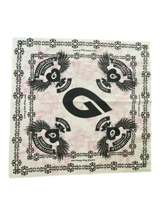 “G” Motorcycle Apparel For Women Pink Bandana