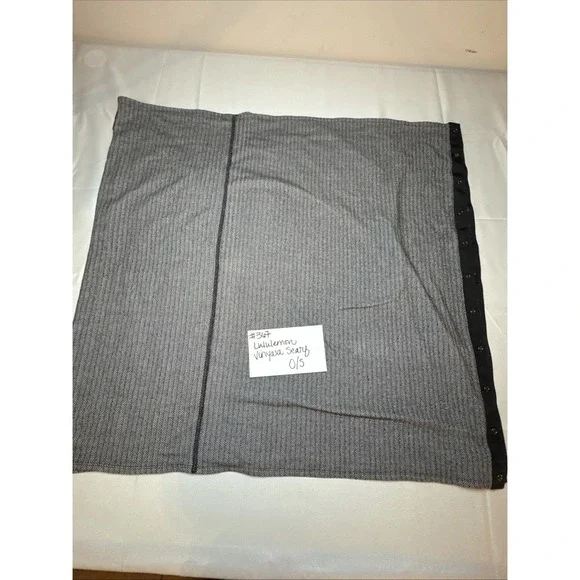 Lululemon Vinyasa Wrap Black White One Size‎ excellent condition (367)