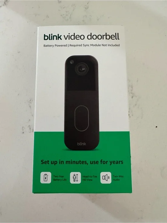 Blink Video Doorbell Black