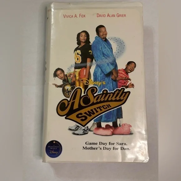 Disney The Wonderful World VHS with Blue and Gold Logo