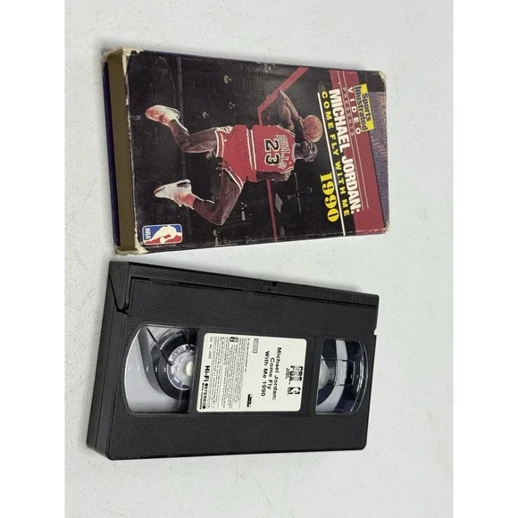 Michael Jordan: Come Fly With Me (1990) VHS Sports Illustrated Video -‎ WORKING!