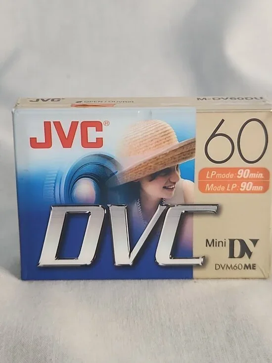 New JVC M-DV60DU 60min MINI DVC Sealed Blank