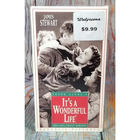 It's a Wonderful‎ Life - Original Uncut Version VHS Tape