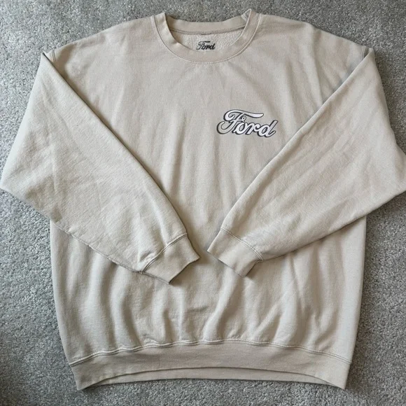 Ford Bronco Licensed Unisex Sweatshirt in Beige