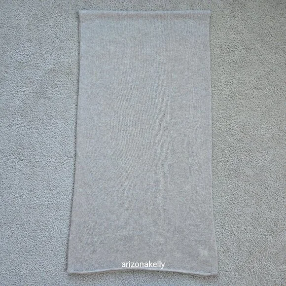 NWOT J. Crew Cashmere Wrap Heather Stone