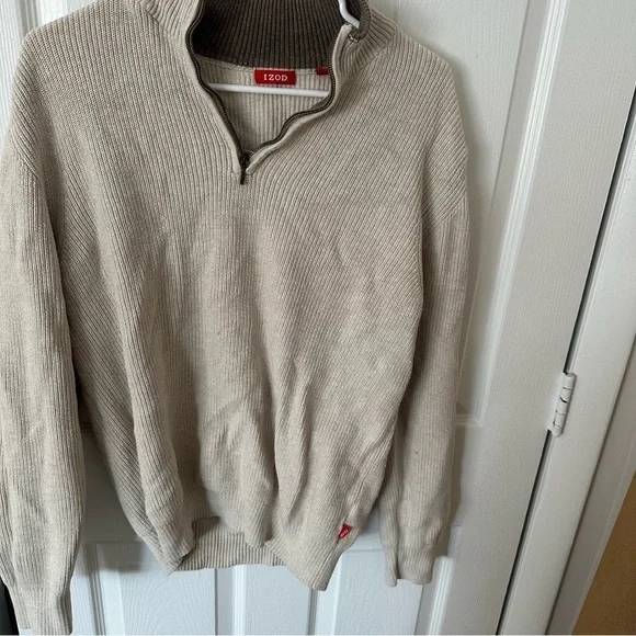 Tan Quarter Zip