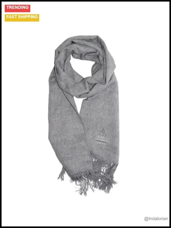 Alpaca Wool Scarf Winter Fall Lightweight Knit Unisex