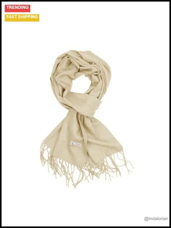 Solid Color Cashmere Feel Soft Luxurious Winter Scarf 72