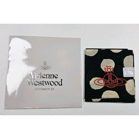 Vivienne Westwood Handkerchief Neckerchief Bandana Scarf Pocket Square Japan