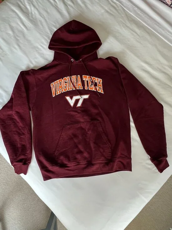 Virginia Tech VT Champion Hoodie Sweatshirt