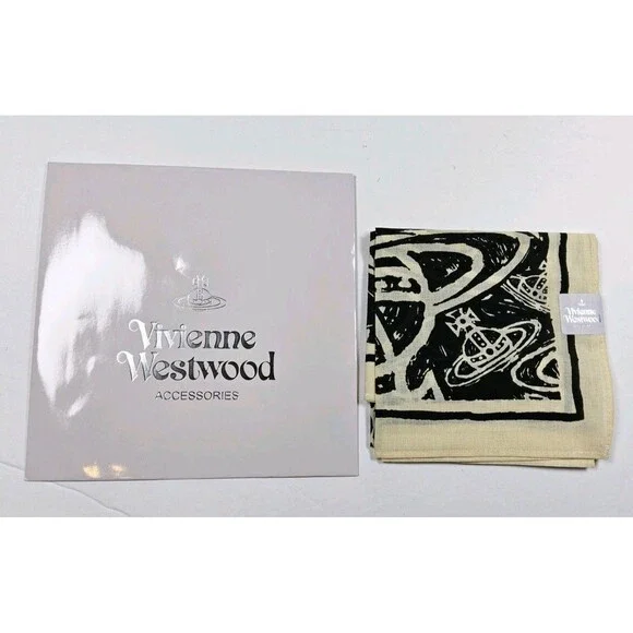 Vivienne Westwood Handkerchief Neckerchief Bandana Scarf Pocket Square Japan