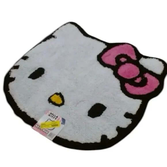 Sanrio Hello Kitty Die Cut Bath Rug Bathroom Mat