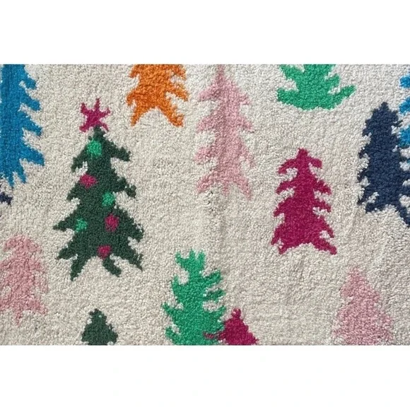 Wondershop at Target Bath Rug Non Skid Christmas Trees Multi Color‎ 17x24