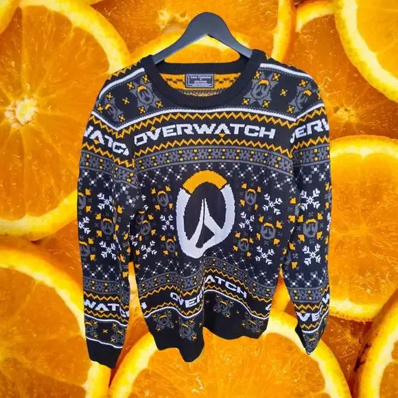Luca Centurion Overwatch Black Yellow and‎ White Shirt Size Small