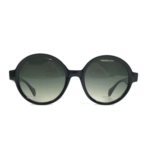 Gigi Studios Sunglasses MEGAN 6945/1 Black Tortoise Frames Gradient Green Lenses