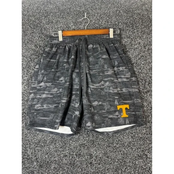Colosseum Tennessee Volunteers Swim Trunks Mens Medium Gray Tropical UT Vols