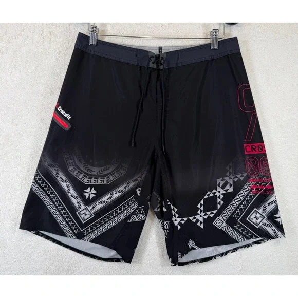 Reebok CrossFit Super Nasty Core Bandana Training Shorts AA3173 Mens Size 33