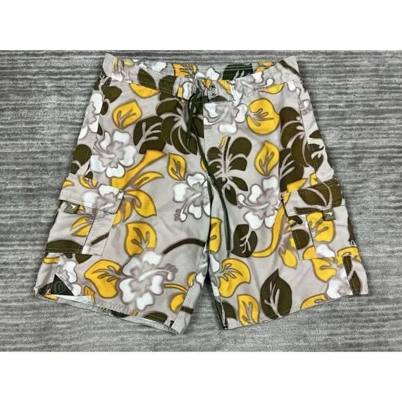 Marlin Trading Company Shorts‎ Mens Medium Multicolor Mesh Lined Drawstring