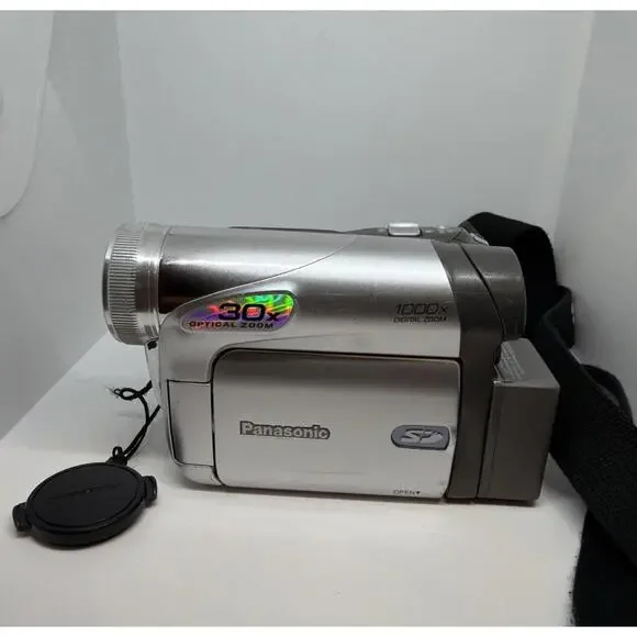 Panasonic PV-GS35 Digital Mini DV Camcorder -Tested Working Record Transfer Play