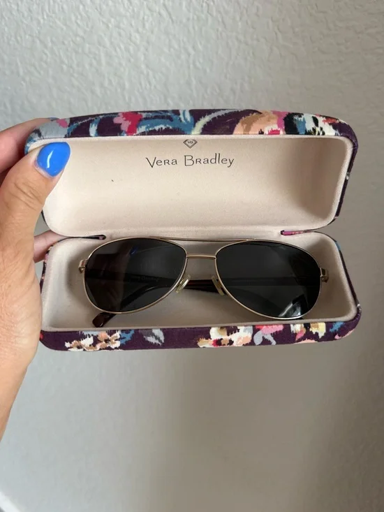 Vera Bradley Heidi in Indiana Rose Print Sunglasses