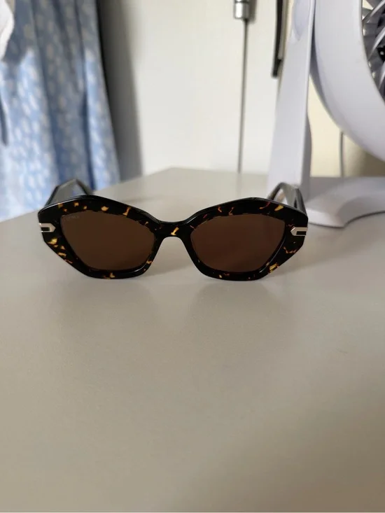 Feroce Devon Sunglasses in Tortoiseshell with Brown Lenses NWOT