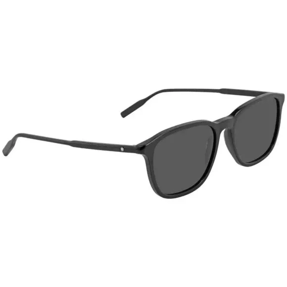 NWT Mont blanc Grey Square Men's MB0082S 001 53 MB0082S 001 53 Sunglasses