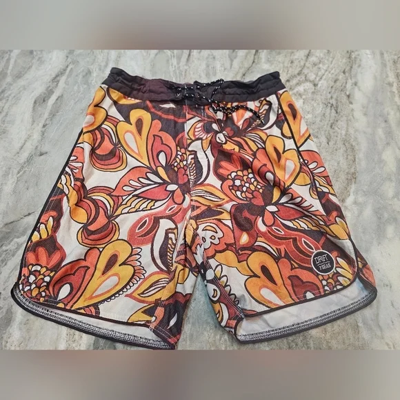 Drift the 7 Seas Men’s Floral Board Shorts Swim Trunks Size 30