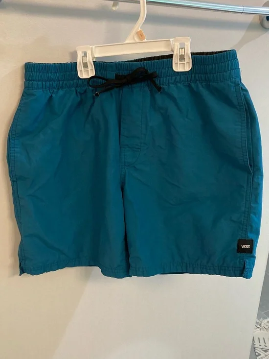 Vans Mens Off The Wall Board Shorts Blue Men's Medium