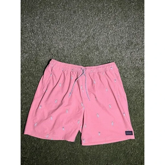 Men’s 2XL Rip Curl Coral Board Shorts W/ Hula Girls