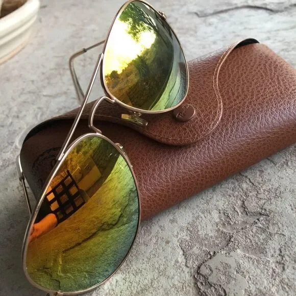 Aviator Sunglasses‎ with case