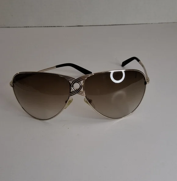 Guess Aviator Sunglasses 6524 125mm 64/12. Gold. Unisex Sgld-34‎